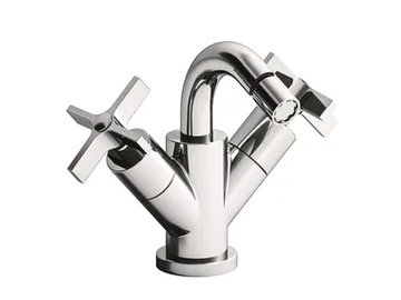 CROSS ROAD CRICR326 - 1 hole bidet mixer with individual rosettes by CRISTINA Rubinetterie - view 2